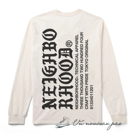NBHD BLOCK LONGSLEEVE:CREAM